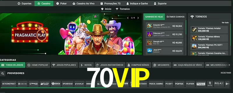 cassino 70VIP